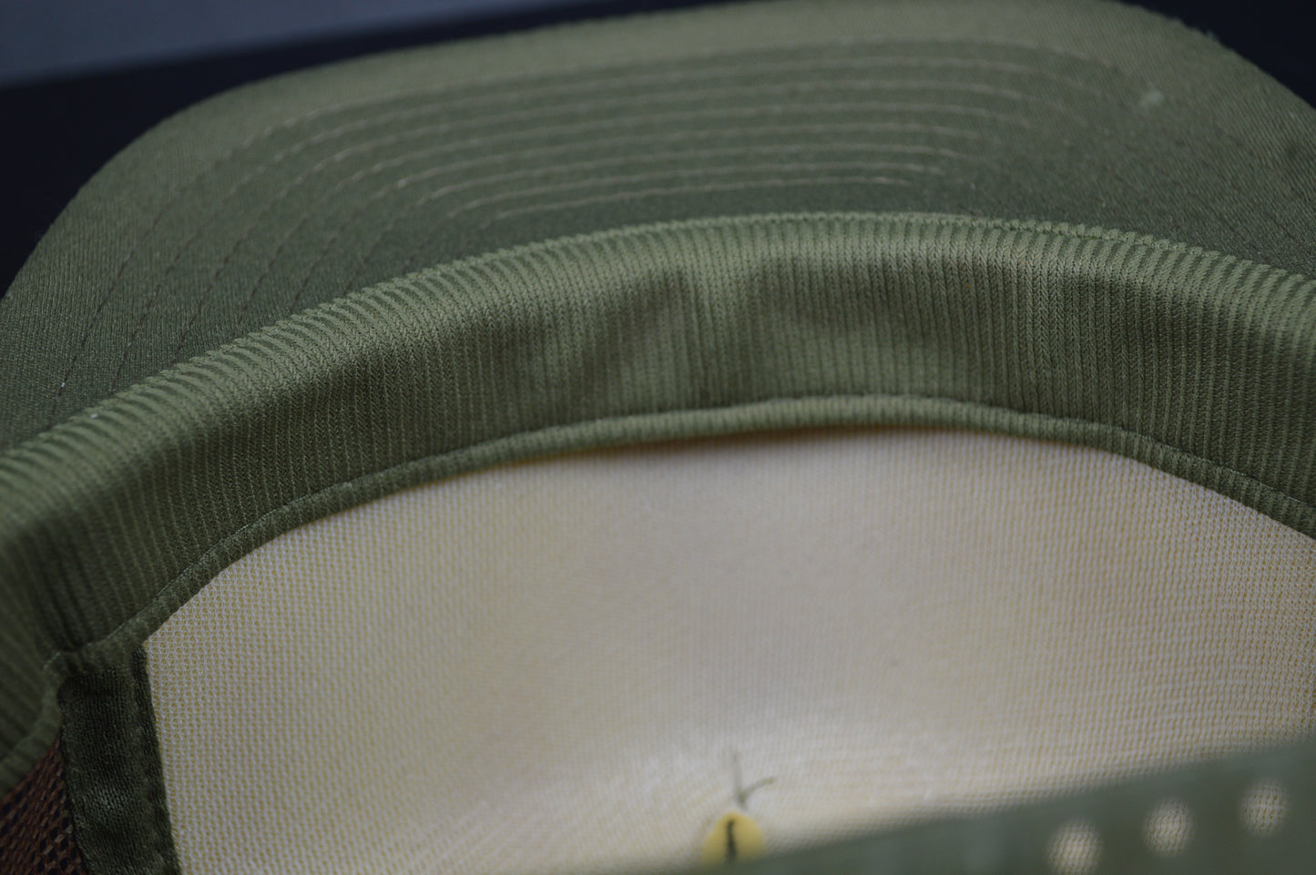 Vintage Wife Dog Gun Camo Snapback Hat 1980s.