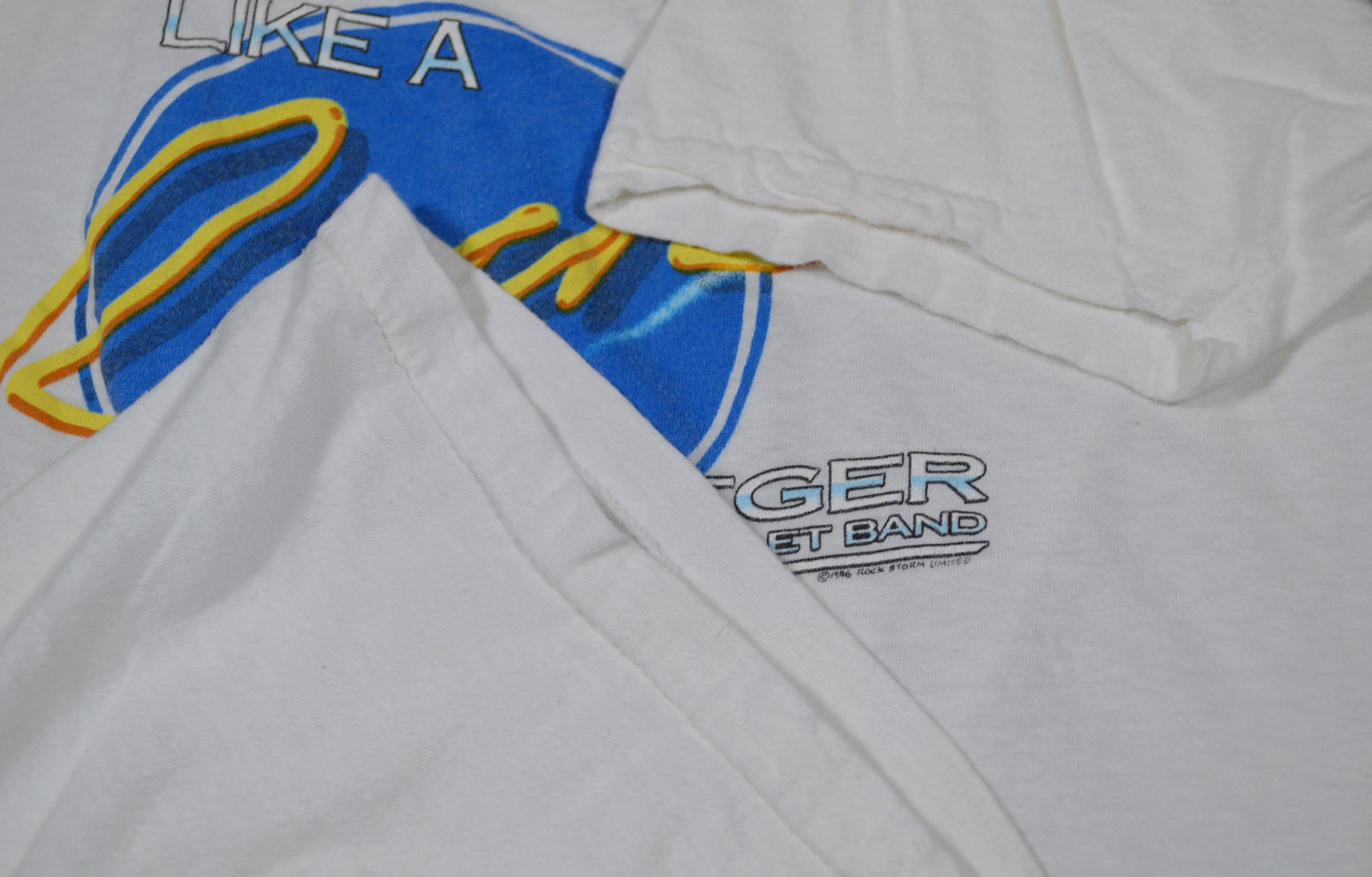 Vintage Bob Seger Silver Bullet Band Tour T-shirt 1986