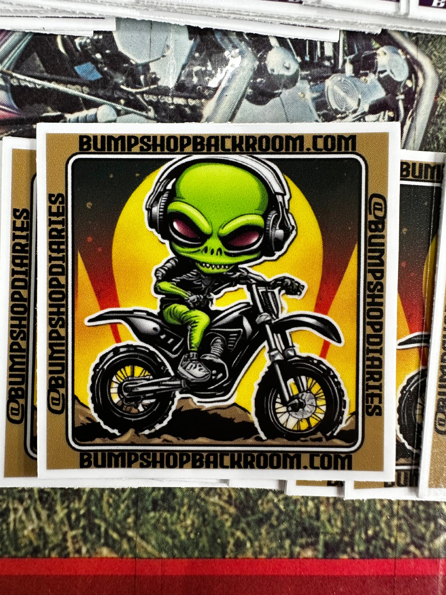 Bump Shop Sticker Pack