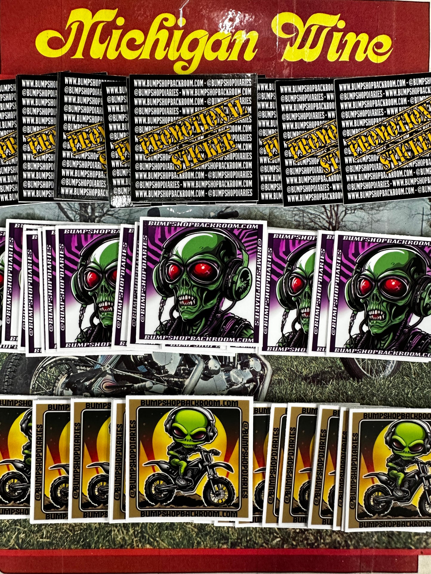 Bump Shop Sticker Pack