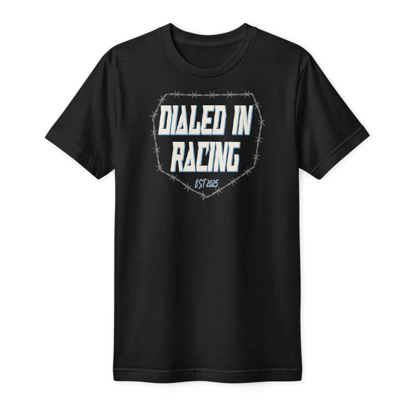 Dialed In Racing Logo Tee