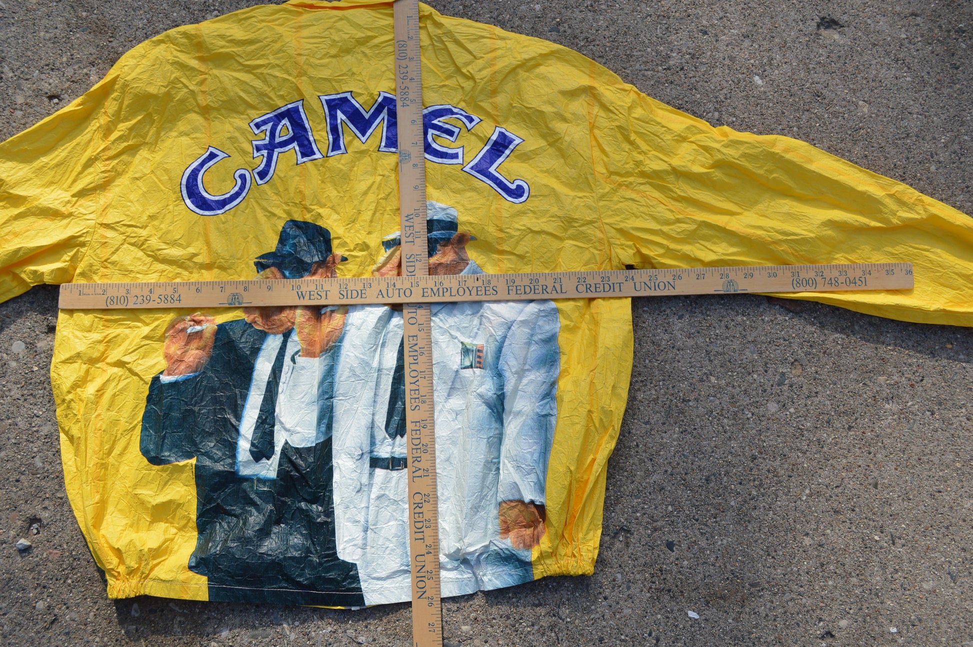 Vintage Camel Cigarettes Joe Camel Zip Up Windbreaker