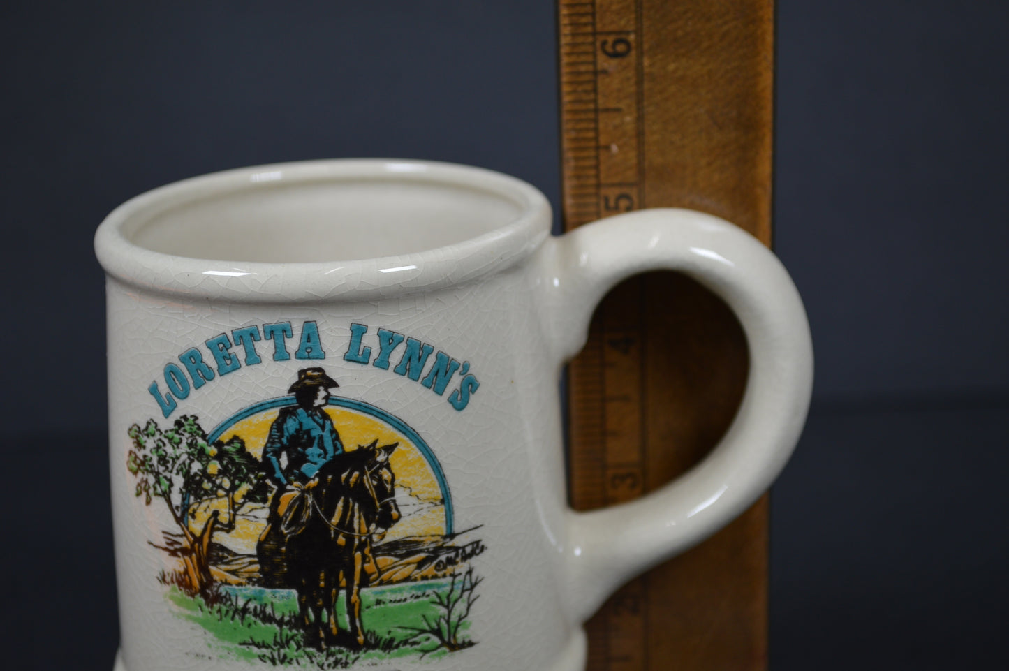 Vintage Loretta Lynn Ranch Coffee Mug Souvenir 