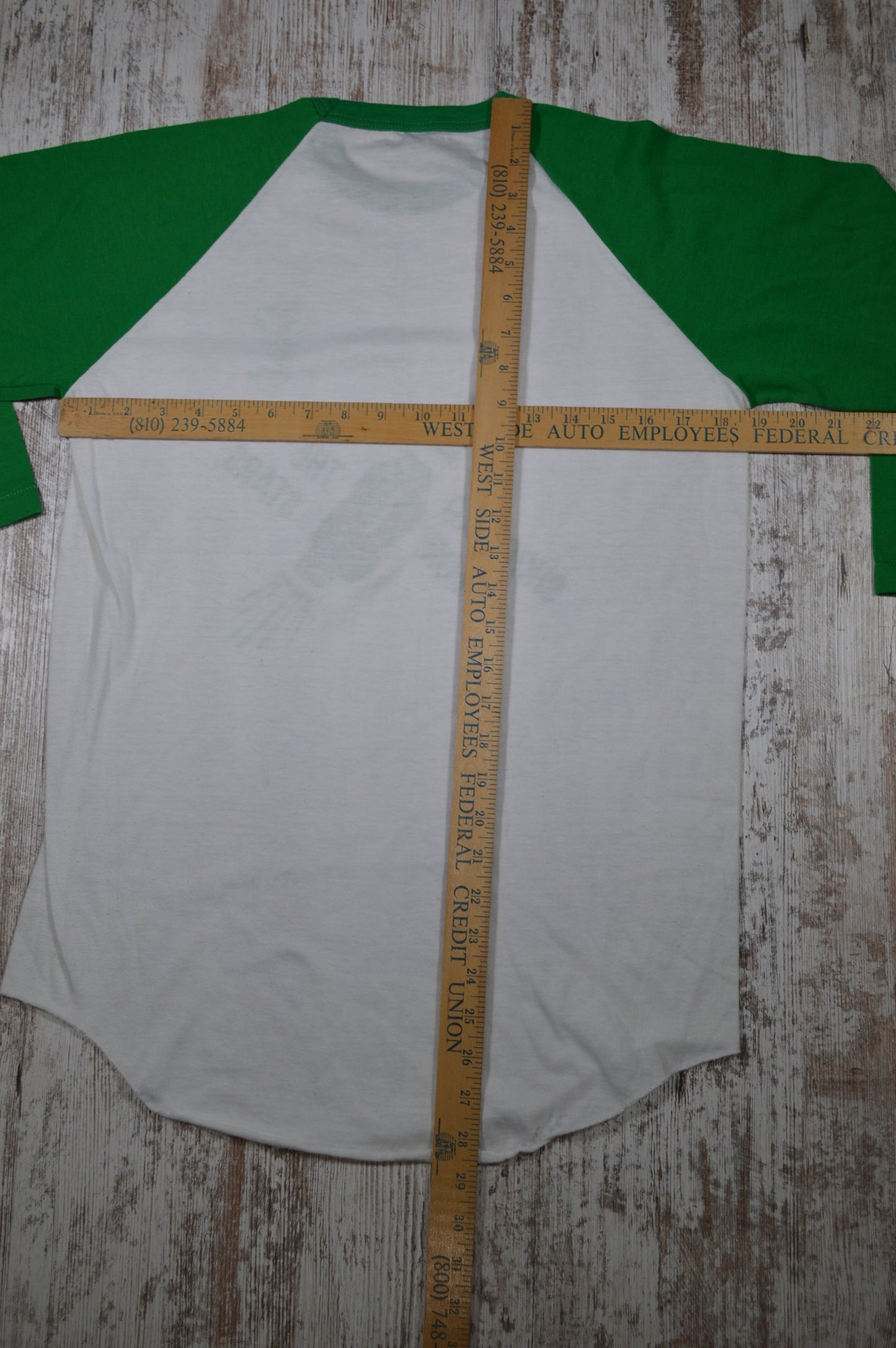 Vintage AC Spark Plug Raglan Shirt 1980s