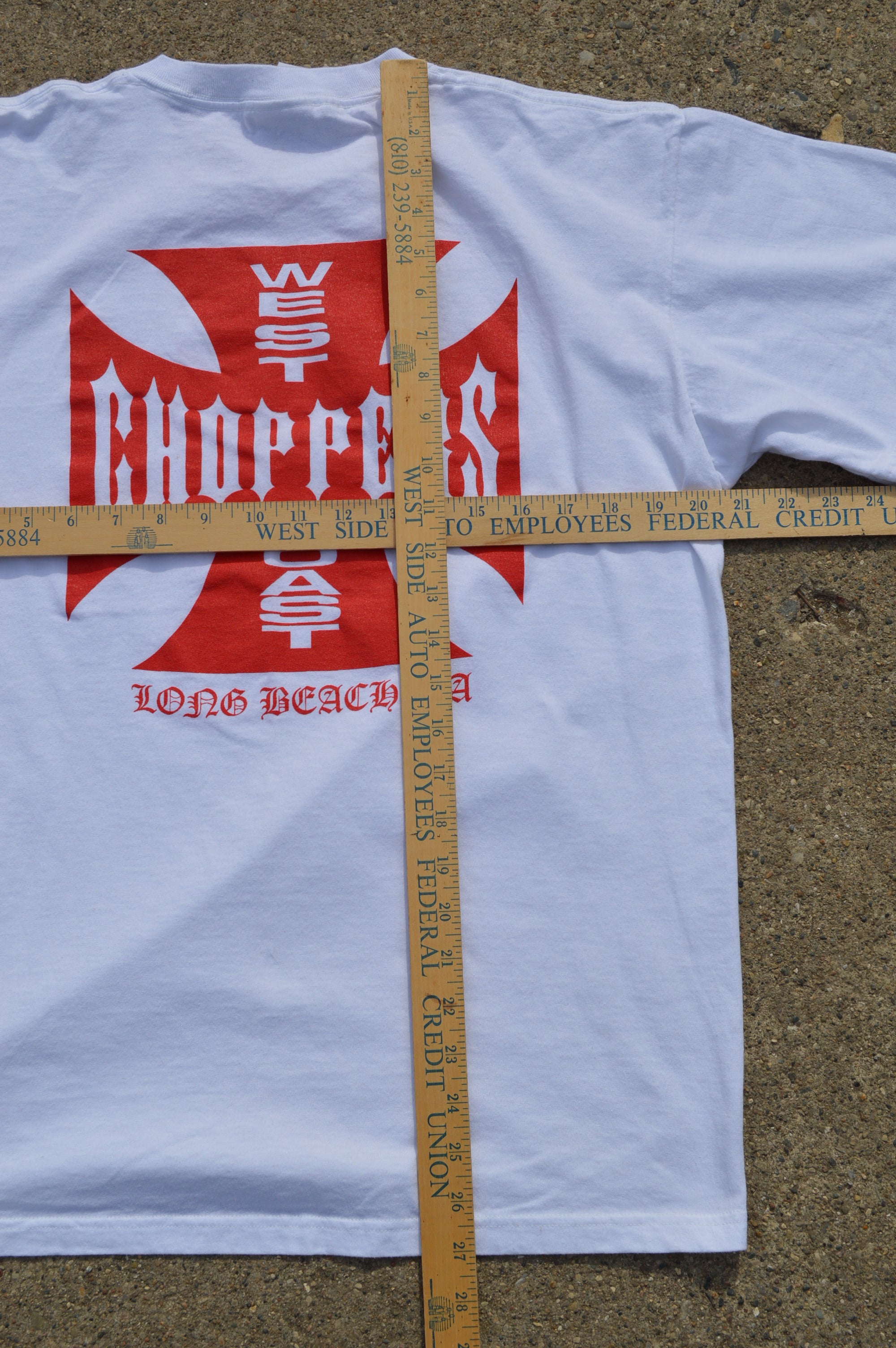 Vintage West Coast Choppers Long Beach CA Tee Y2K – BumpShopBackroom