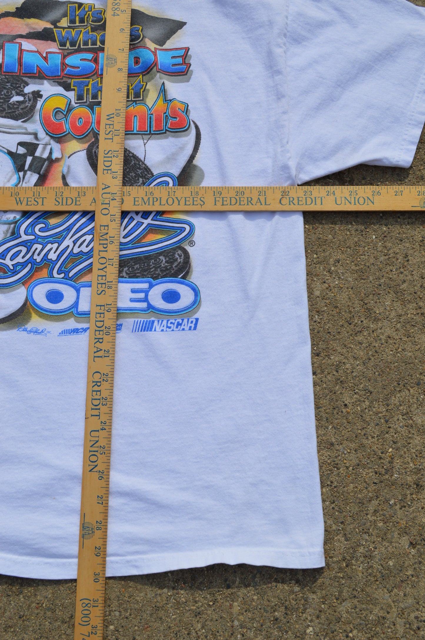 Vintage Dale Earnhardt Oreo One Tough Cookie Tee 1990s