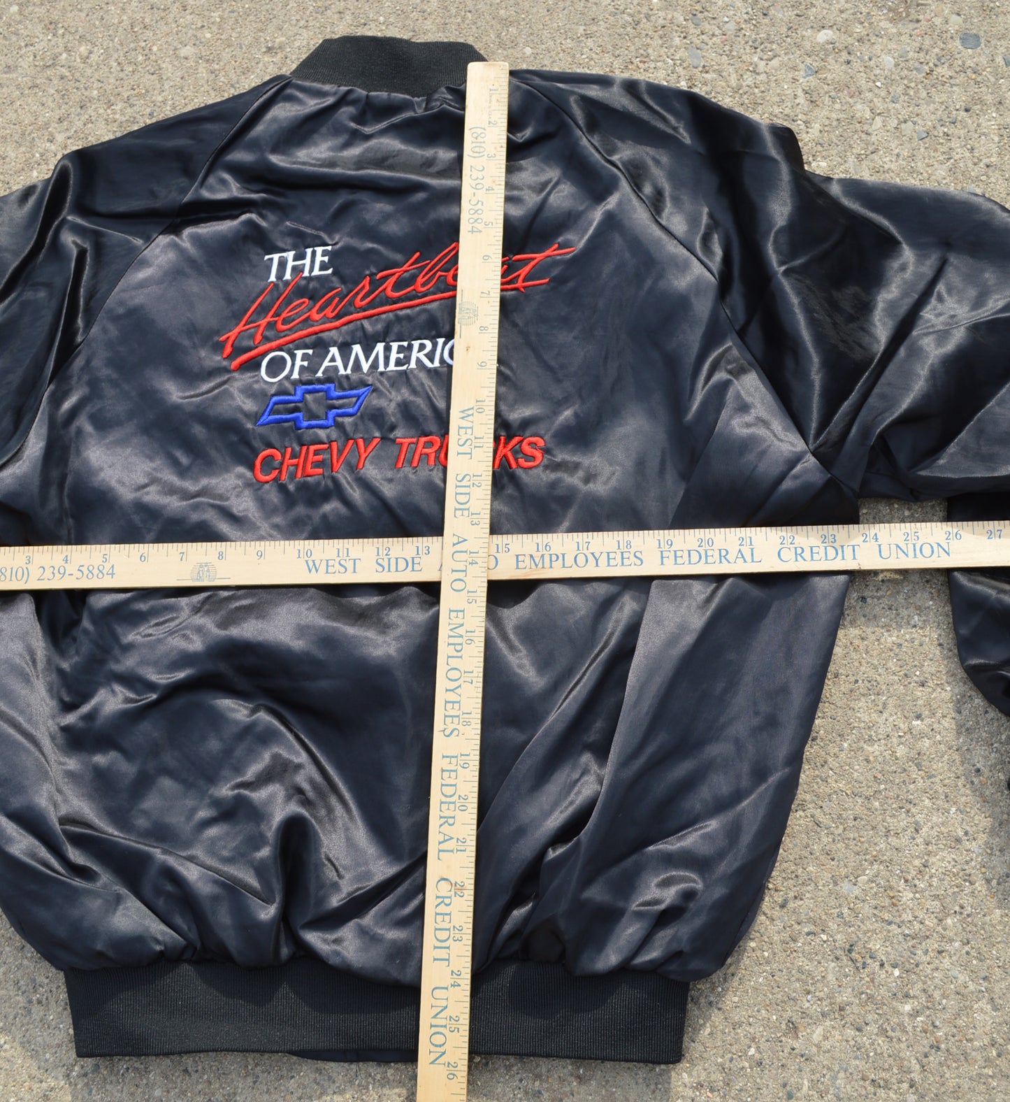 Vintage Chevy Trucks Heartbeat of America Bomber Jacket