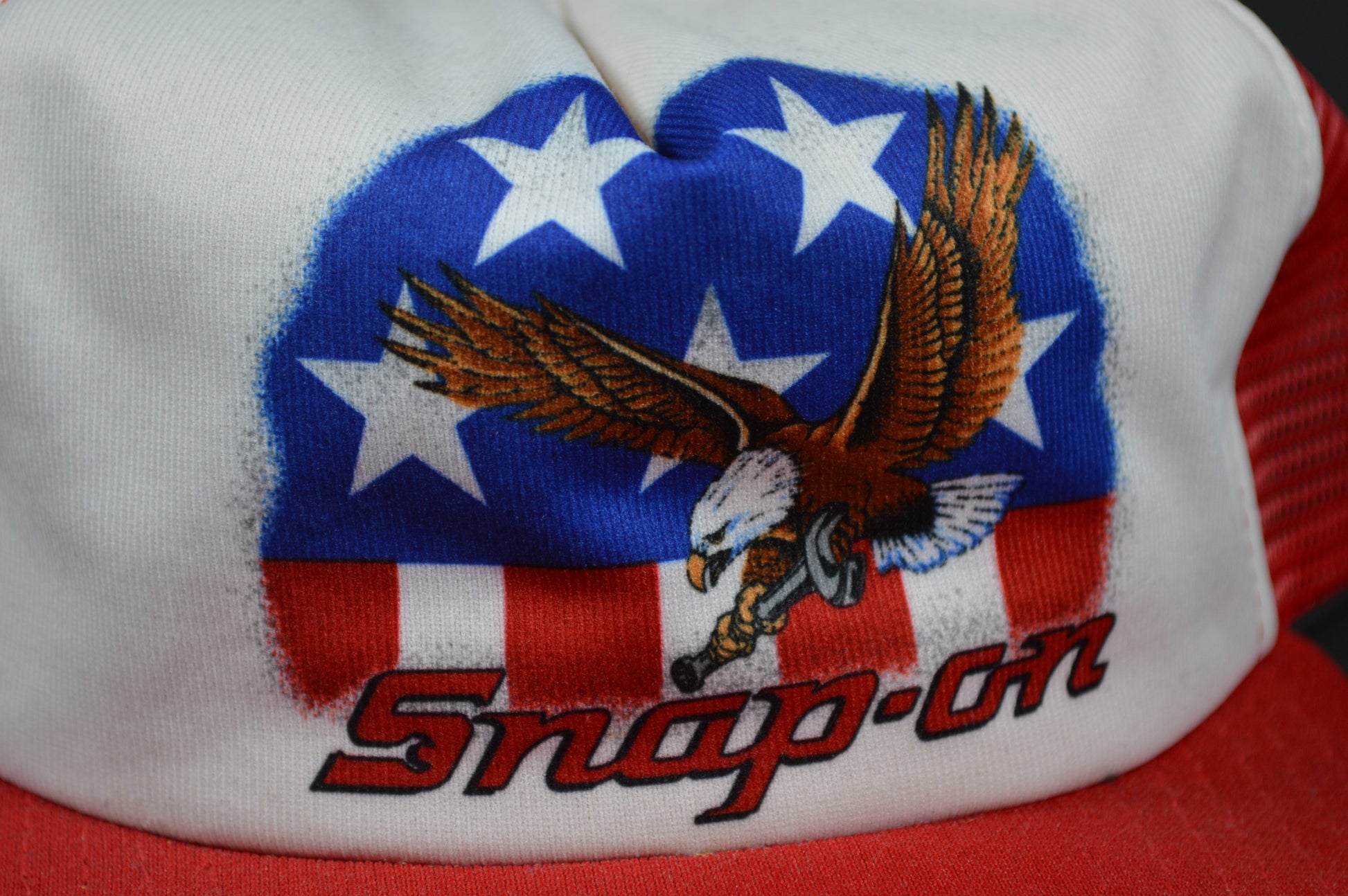 Vintage Snap-On Tools Snapback Hat 1980s 