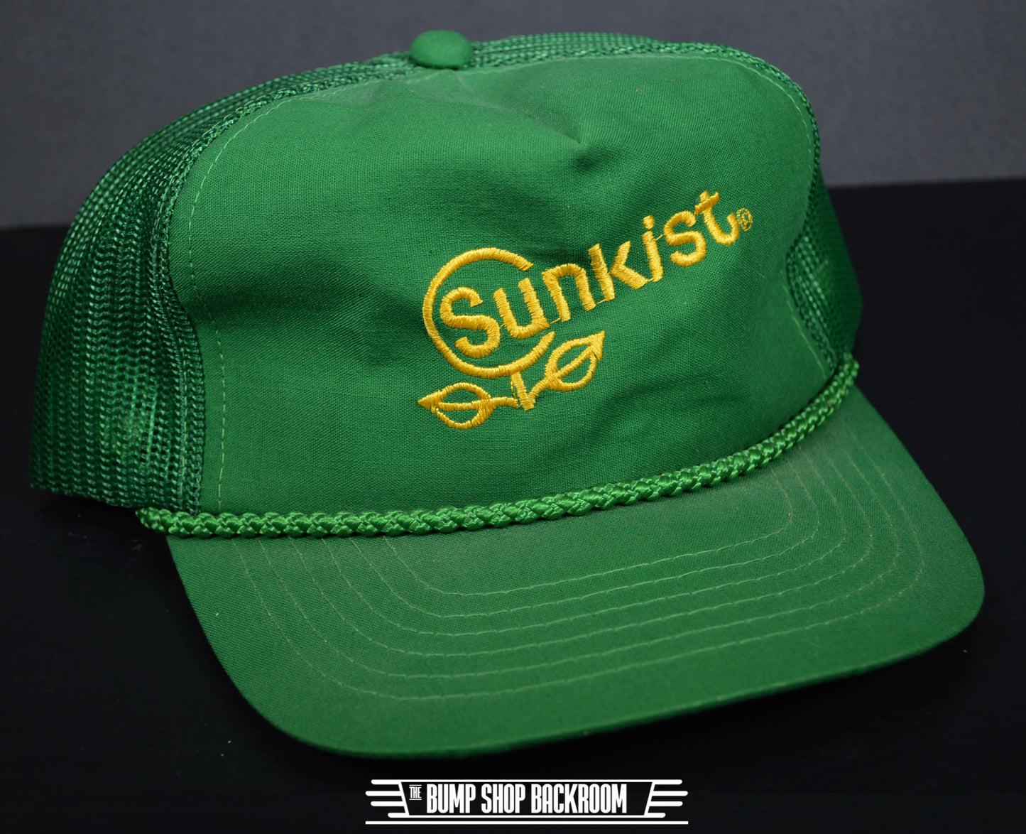 Vintage Sunkist Soda Snapback Hat 1980s