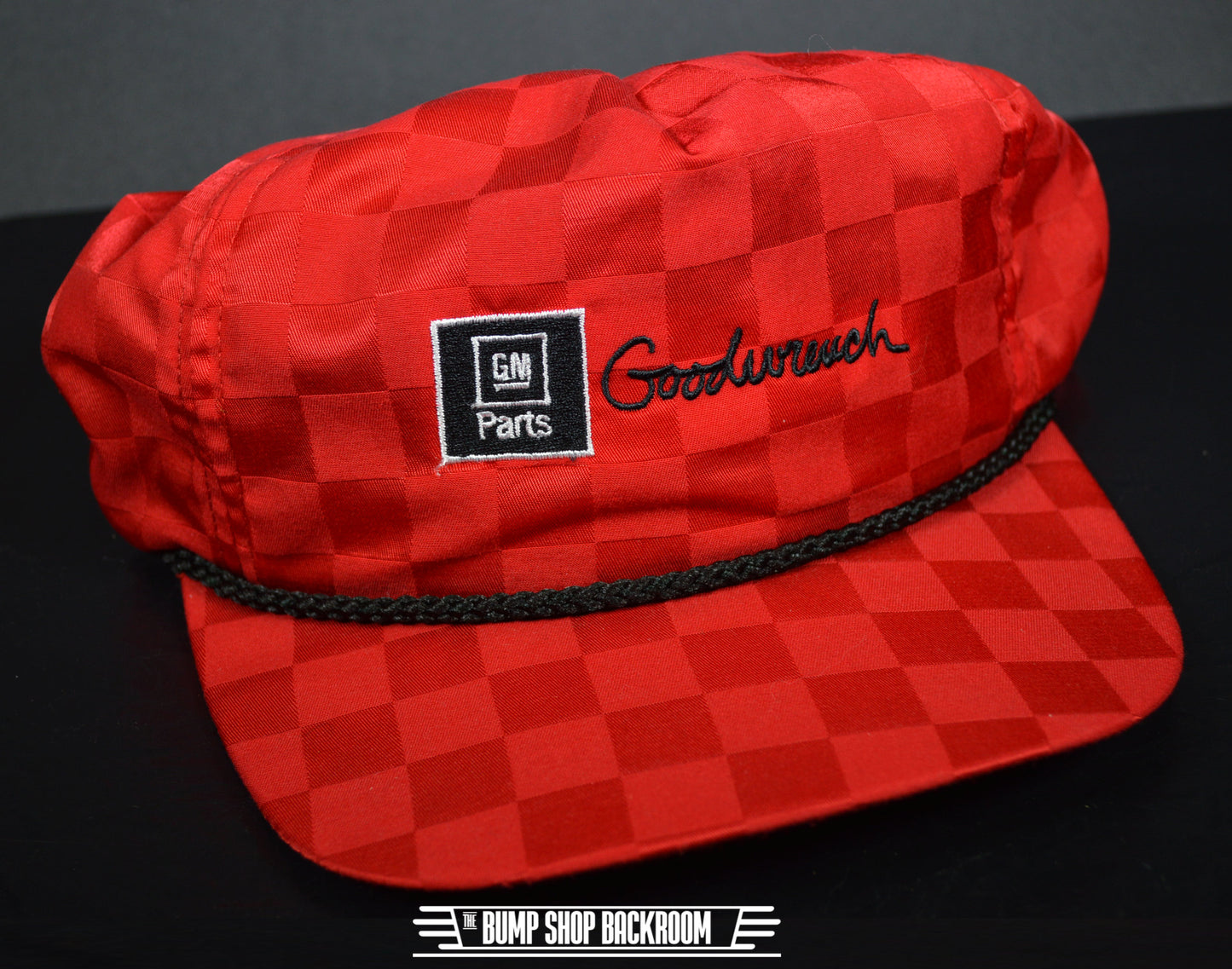 Vintage GM Parts Goodwrench Snapback Hat 1980s. 