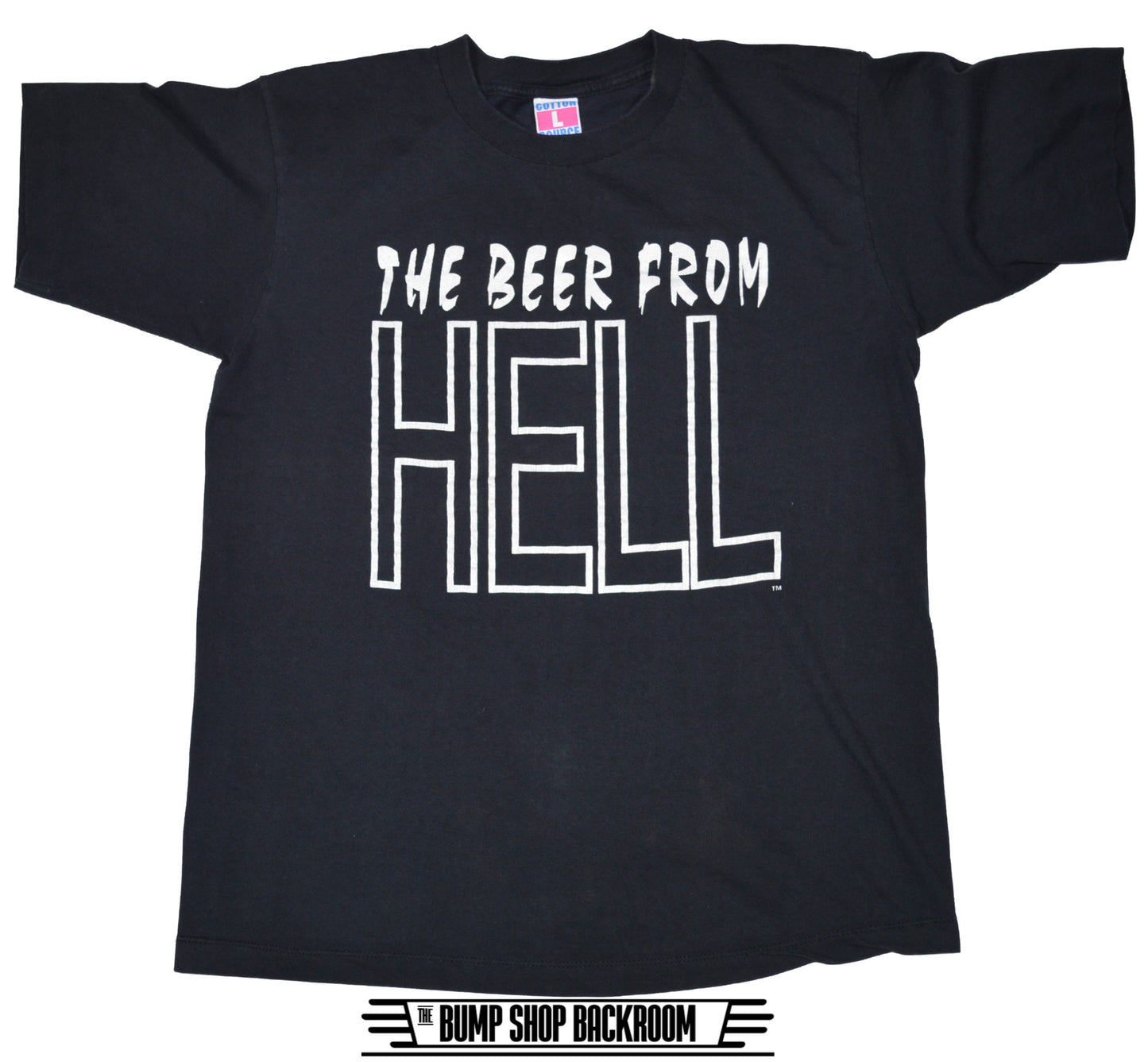 Vintage Beer From Hell T-shirt 1990s. Old Detroit Brewing Co.