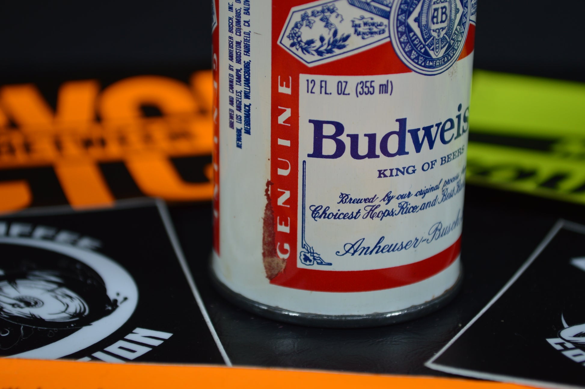 Vintage Budweiser Can Lighter Holder 1970s