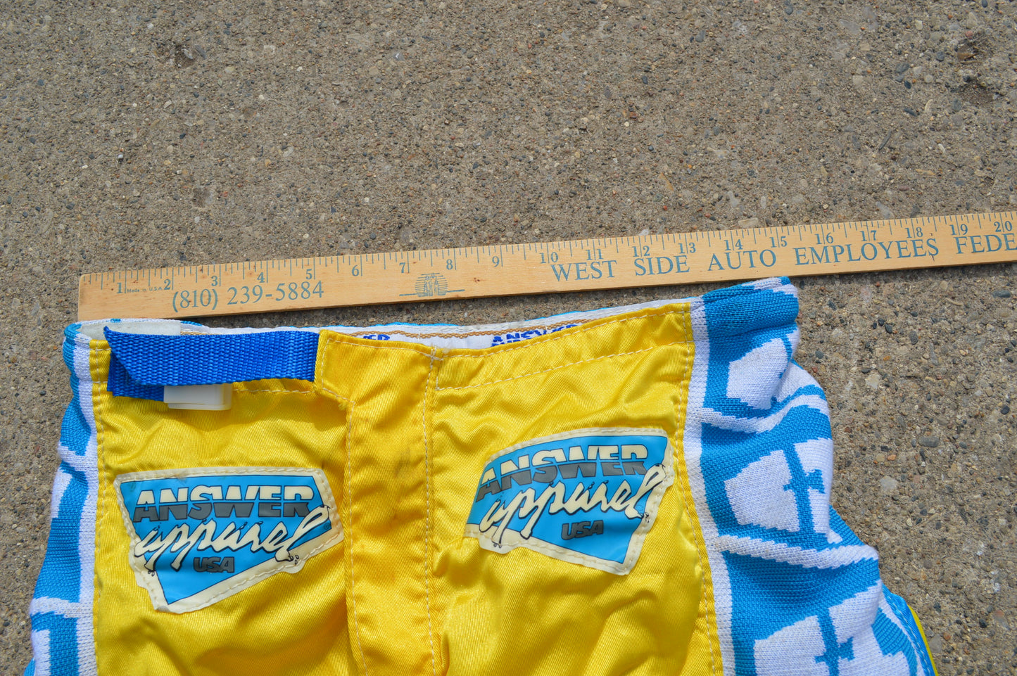 Vintage Answer Racing Motocross Pants 1980s.